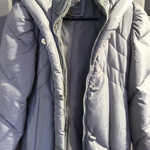 Women's Coat SzS 80% DUCK DOWN Coat Pale Lavender NWOT Quality - Picture 8 of 10